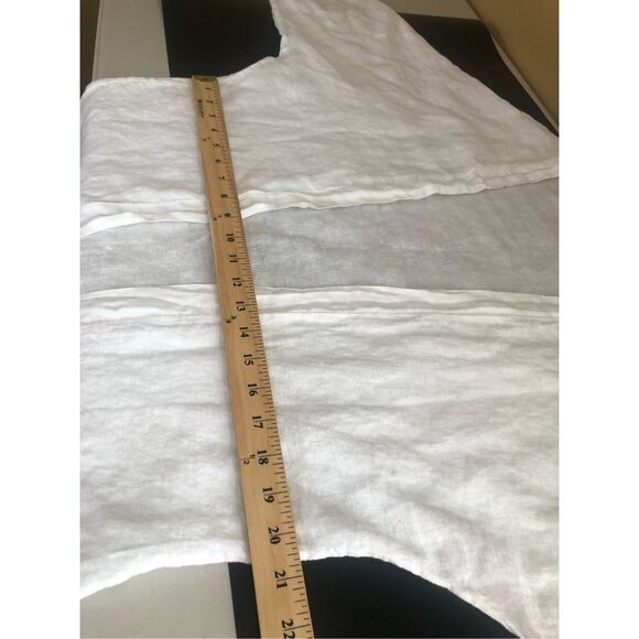 ITALIAN Boho Style 100 Lino Hippie Linen Jacket One size - Picture 9 of 13